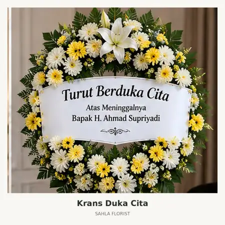 Krans Bunga Duka Citragran Cibubur